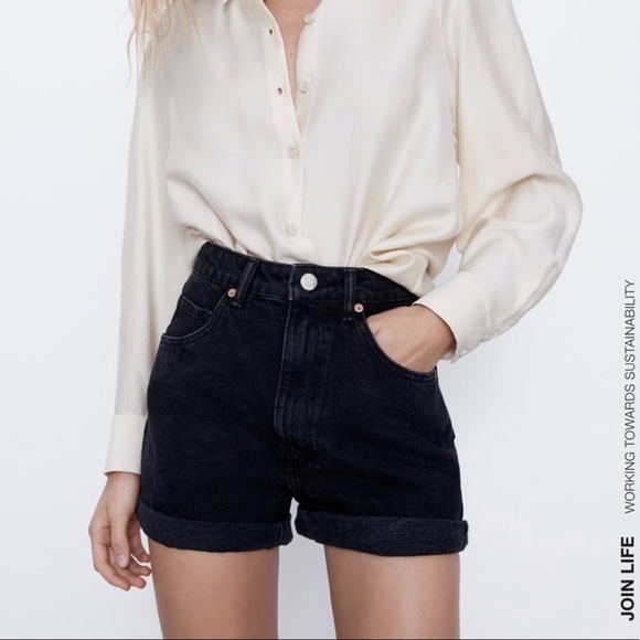 Zara Pants - Zara mom shorts size 8